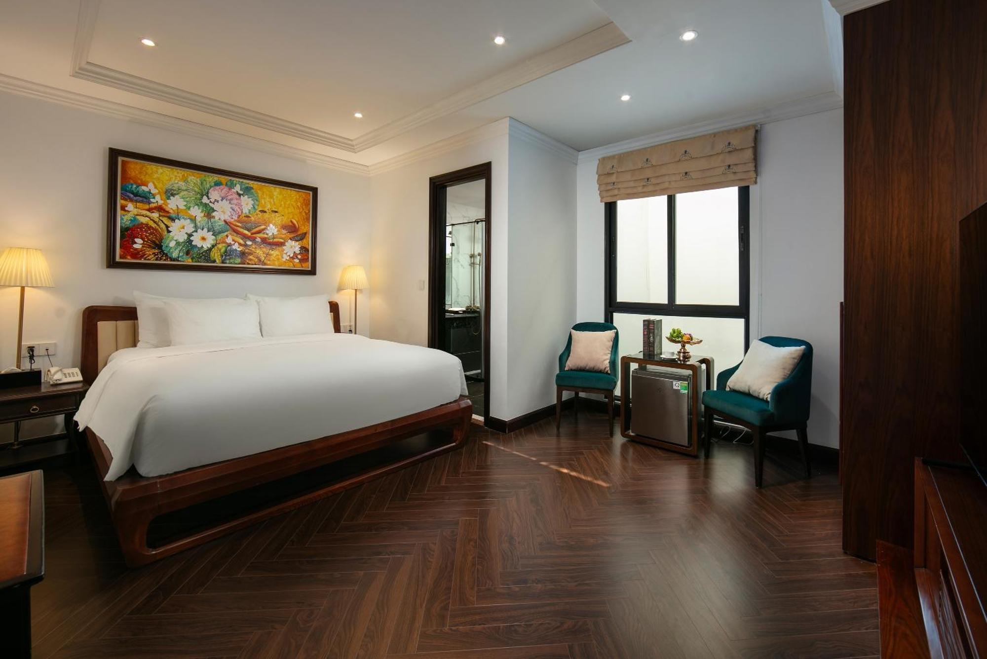 May De Ville Crown Hotel Ανόι Εξωτερικό φωτογραφία Deluxe Room