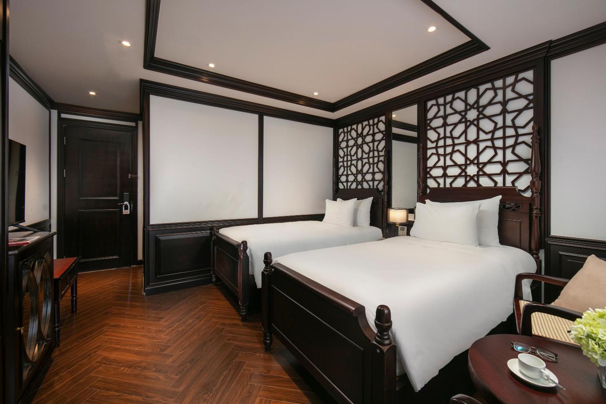 May De Ville Crown Hotel Ανόι Εξωτερικό φωτογραφία Deluxe twin room